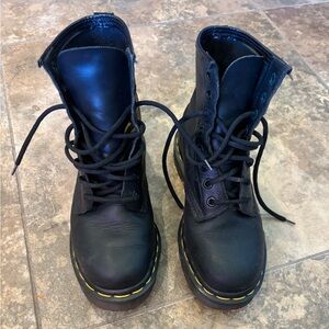 Doc Martin black boots size 3 Youth 5 women’s